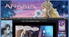 Desktop Screenshot of anaria.net